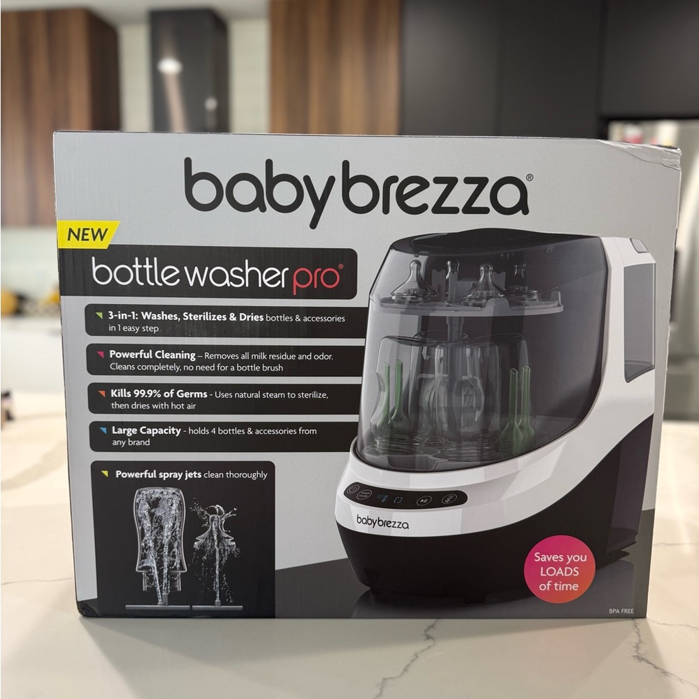 Baby Brezza Bottle Washer Pro - NEW